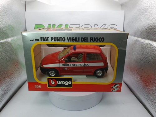 Fiat punto mk1 pompiers burago - mk1,