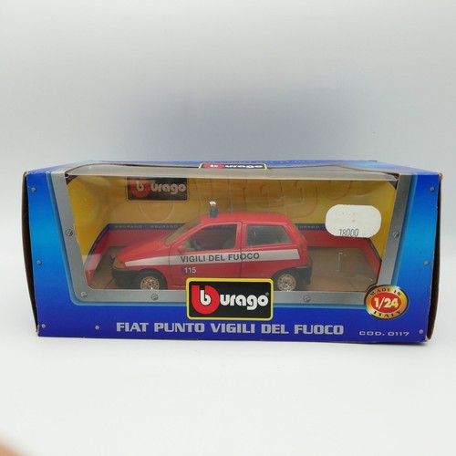 Burago pompiers fiat - burago, 1/24